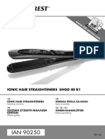 Ionic Hair Straighteners SHGD 40 B1