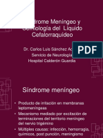 Sindrome Meningeo y Semiologia Del Liquido Cefalorraquideo