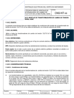 Montaje de Transformadores de Cambio Tensión 13.2-7.6kv Red Rural Cens