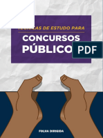 Técnicas de Estudo para Concursos