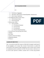 Unit 1: Introduction To Macroeconomy