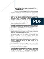 PROCEDIMIENTO Eleccion Representantes Del Comite SST