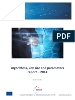 Algorithms - Key Size and Parameters Report - 2014 PDF