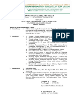 SK, BA, DAFTAR HADIR, Penetapan Visi Misi Dan Tujuan MTs NFCS 2016 2017