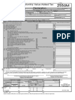 Monthly Value-Added Tax Declaration: Kawanihan NG Rentas Internas