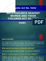 Anti-Violence Against Women and Their Children Act of 2004