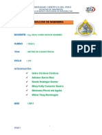 Informe de Matriz de Consistencia