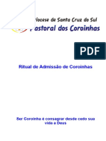 Ritual de Admissao de Coroinhas