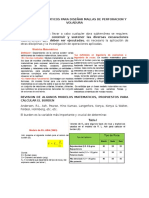 Modelos Matematicos para Disear Mallas de Perforacion y Voladura