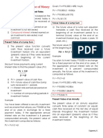 Chapter Two-Time Value of Money: Simple Interest Compound Interest