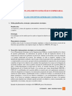 Cuestionario Desarrollado Planeamiento Estrategico