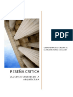 Reseña Teoria de La Arquitectura