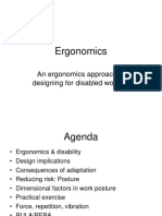 Ergonomics: An Ergonomics Approach To Designing For Disabled Workers