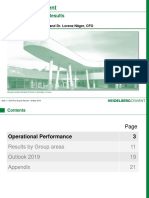 Heidelbergcement: 2019 First Quarter Results