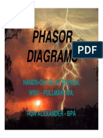 Phasor Diagrams: Hands-On Relay School Wsu - Pullman, Wa