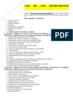 Tema Vi. Uso de Instrumentos Pedagógicos