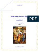 Ramayana For Children: Compiled by