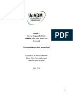 FNU - U1 - A2 - BLVC. Conceptos Básicos de La Farmacología