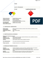 Hoja de Seguridad de La Pintura Epoxica PDF