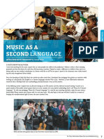 Music As A Second Language