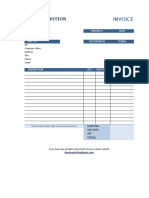 Template Invoice Bigmotion