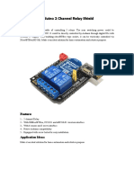 Arduino Arduino Arduino Arduino 2 2 2 2 Channel Channel Channel Channel Relay Relay Relay Relay Shield Shield Shield Shield