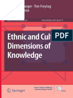 (Knowledge and Space) Peter Meusburger, Tim Freytag, Laura Suarsana (Eds.) - Ethnic and Cultural Dimensions of Knowledge-Springer (2015)