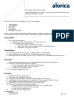 Training Process Document: Alorica Teleservices