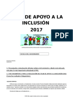 Plan de Apoyo para La Inclusión