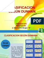 Clasificacion Dunham PDF