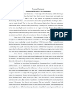 Personal Statement PDF