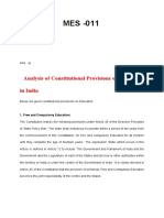 MES-011 Solved Assignment (1) 2018-19 