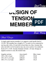 5 Design of Tension Members PDF