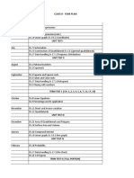 Class 8 - Year Plan: Term 1 Month Topics