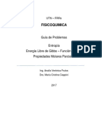 Fisicoquimica - Guia de Problemas Entropía