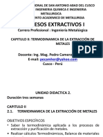 Procesos Extractivos I - Cap. II