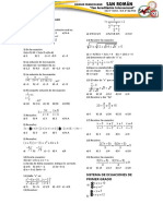 Ecuaciones de Primer Grado