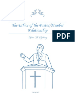 Ethics of The Pastor-Member Relationship Essay