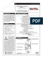 Time Relay Pcm-03: Technical Parameters Description