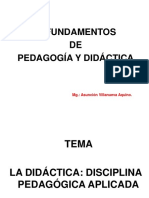 Fundamentos de Pedagogía y Didáctica