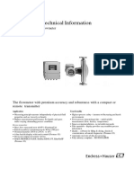 Flowmeter Endress+Hauser