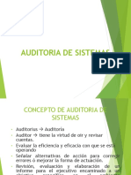 Auditorias en Sistemas