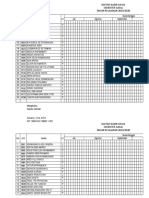 Daftar Hadir Siswa - Guru Mapel