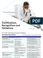 3M Certification Validation & Recognition