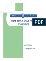 Foster Wheeler Bengal Pvt. LTD.: Piping Department