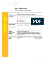 Sikaflex Construction: 1-C Polyurethane Sealant For Building Joints