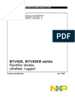 Data Sheet: BYV42E, BYV42EB Series