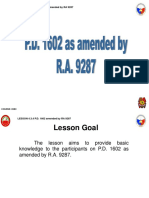 PD 1602 As Amended by Ra 9287