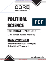 Western Political Thought & Political Theory-1