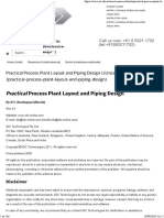 Practical Process Plant Layout and Piping Design